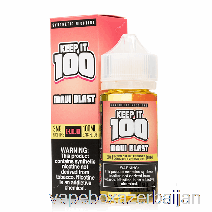 Vape Box Azerbaijan Maui Blast - Keep It 100 E-Liquid - 100mL 0mg